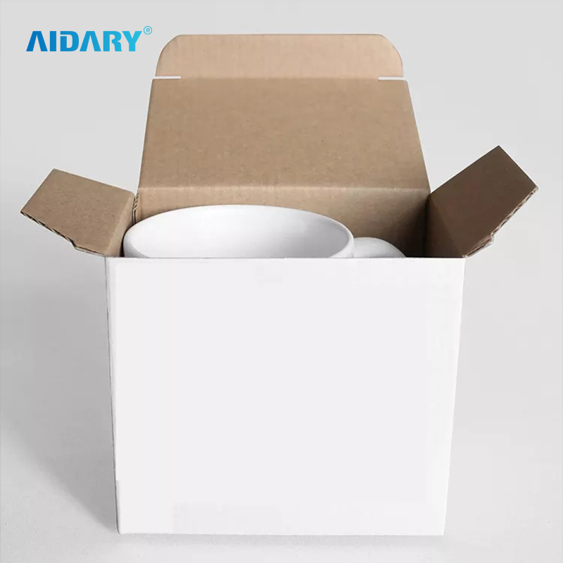 AIDARY 独立白盒 11 盎司升华空白马克杯