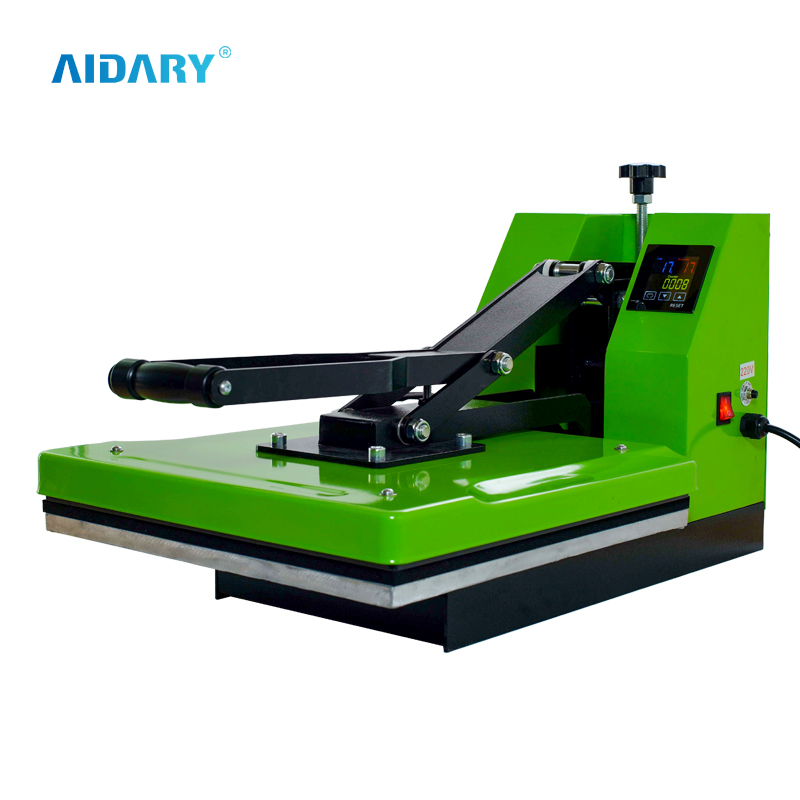AIDARY 高压 LCD 控制器亚马逊流行设计最佳质量升华 T 恤转印机