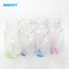 AIDARY 升华 16 盎司渐变彩色透明玻璃杯升华玻璃啤酒杯