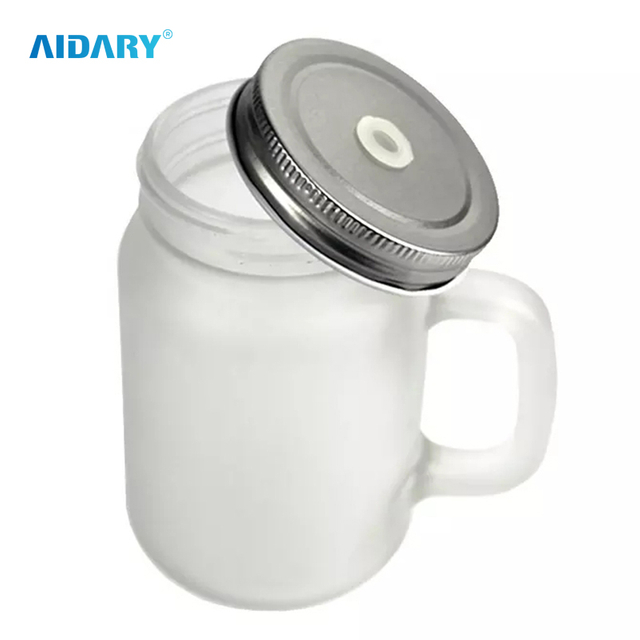 AIDARY 高品质升华透明/磨砂梅森马克杯