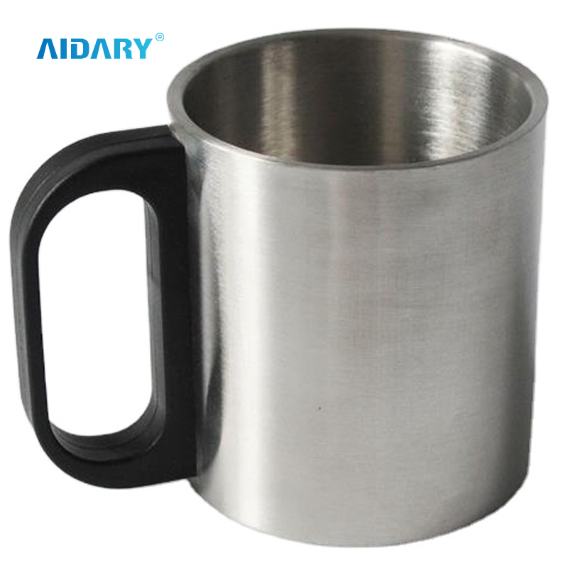 AIDARY 升华塑料手柄不锈钢马克杯