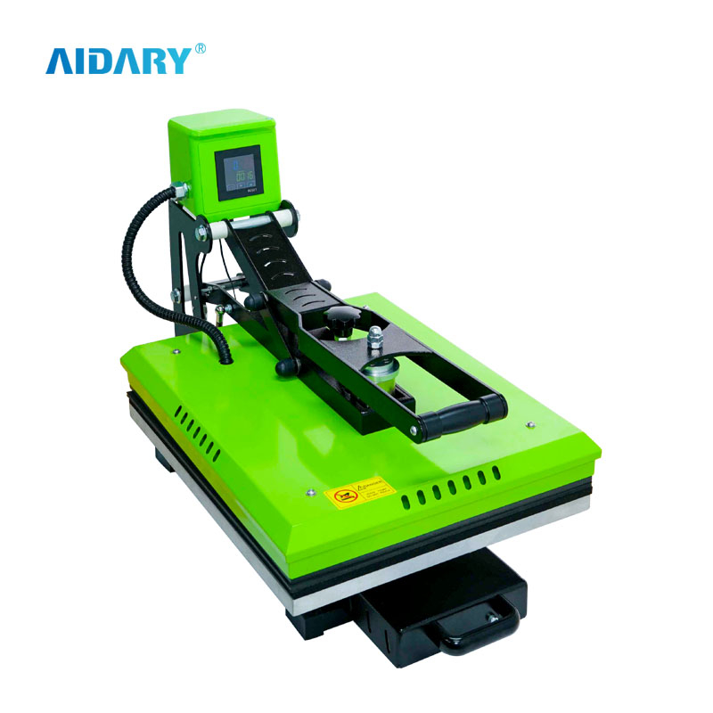 AIDARY 40cm X 60cm 插片T恤半自动开式热转印机AP1715