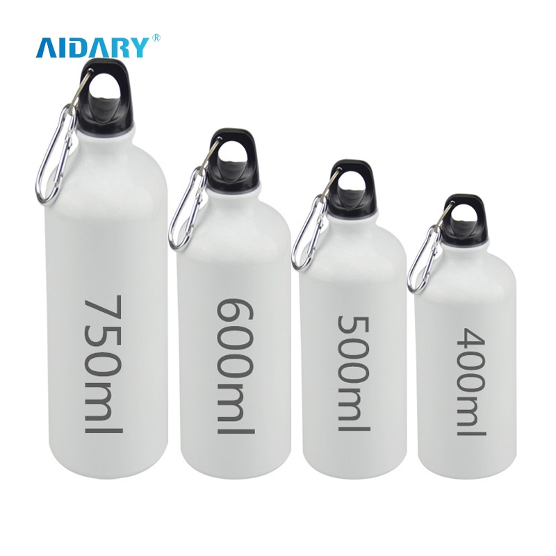 AIDARY 优质升华铝制 600 毫升水瓶